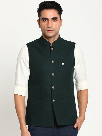 Buy Green 3-Piece Ethnic Suit for Men by Kisah Plus Online | Ajio.com