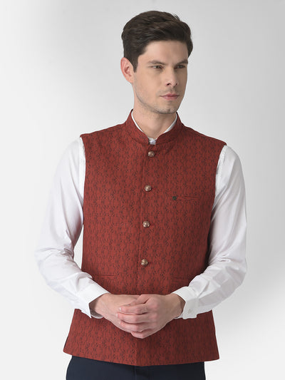 Traditional Indian Men's Sleeve Less Jute Closed Neck Waistcoat (Blue) –  Maple Clothing Inc.