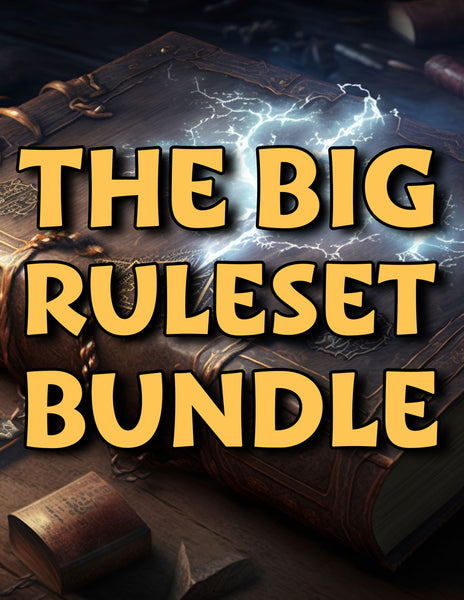 The Big Ruleset Bundle - lightweight rules for 5e