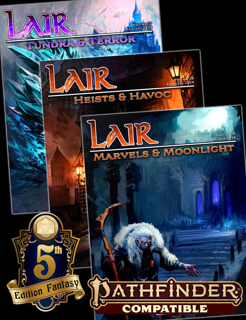 Lair Magazine Bundle