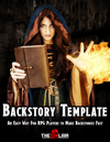 RPG Backstory Template