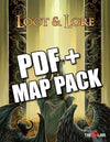 Loot & Lore PDF and Map Pack