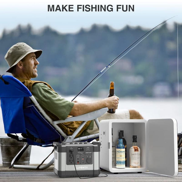 portable power station for fishing