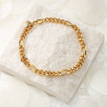 Figaro Chain Anklet Nav Image 3