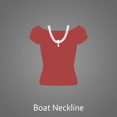 Pair the Necklace with a Boat neckline