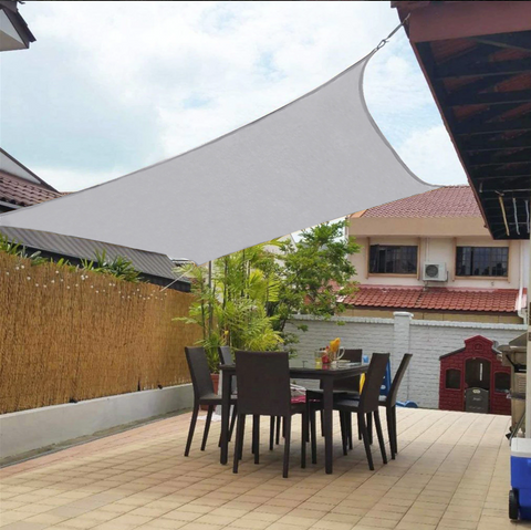 Schaduwdoek Luxe Driehoek & Vierkant | Zonnedoek Maat Balkon Terras –