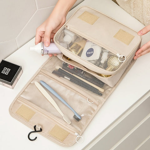 gat bijeenkomst Ongedaan maken Make-Up Tas Bag Cosmetica Reis Ophangen met haak Waterproof Verzorging –  Verda Dente