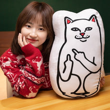 Load image into Gallery viewer, Cat with attitude Cartoon Plush cushion - Nekoby Cat with attitude Cartoon Plush cushion
