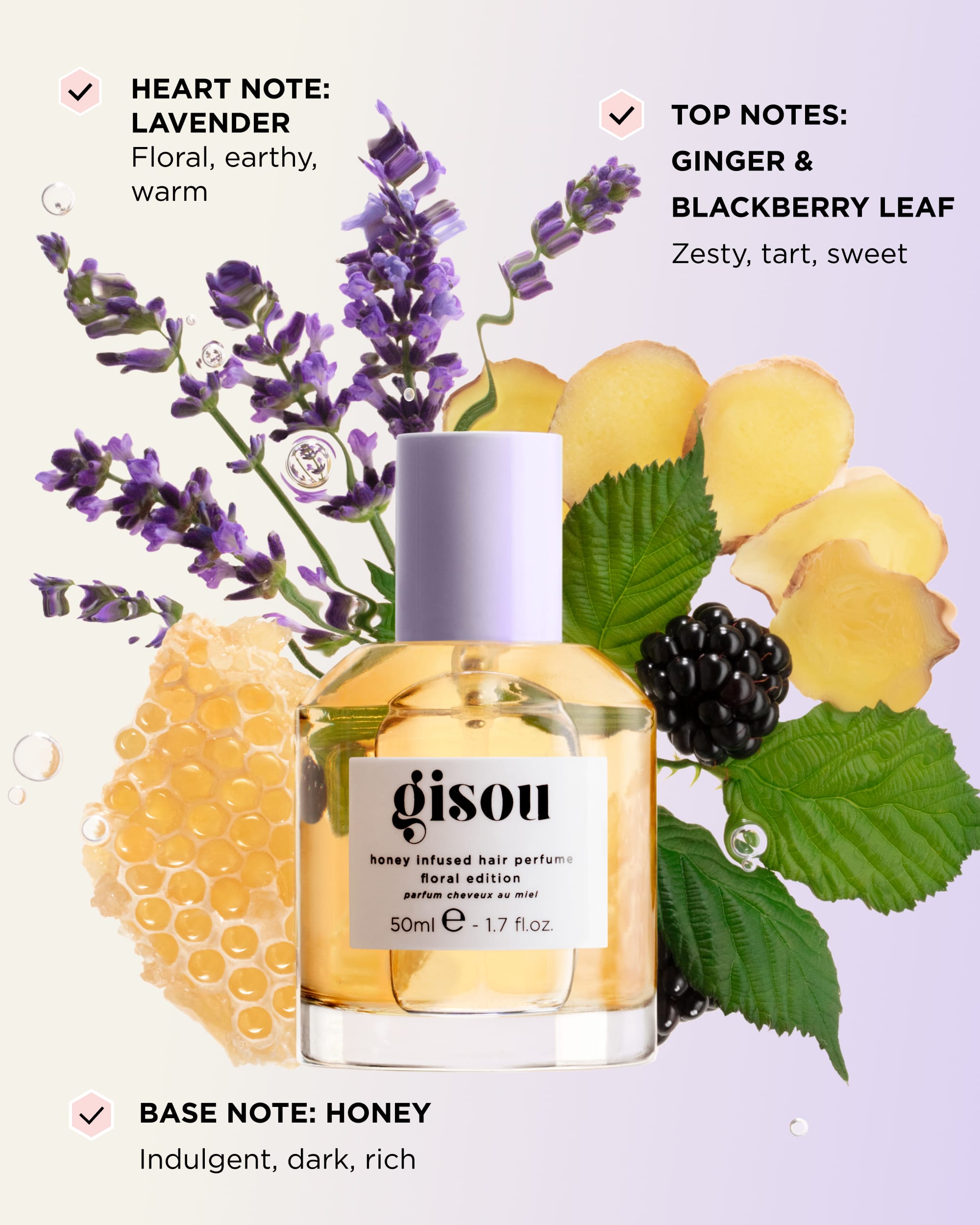 HoneyScented Hair Fragrance for a Silky Shine  Gisou