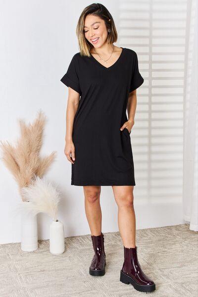 Zenana Full Size Spaghetti Strap Tiered Dress with Pockets in Khaki –  AMIClubwear