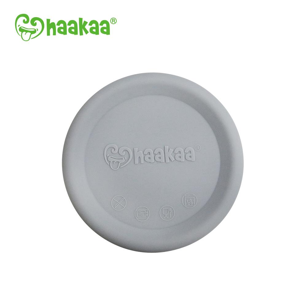 Haakaa Silicone Baby Food Dispensing Spoon with Cap 1 pk