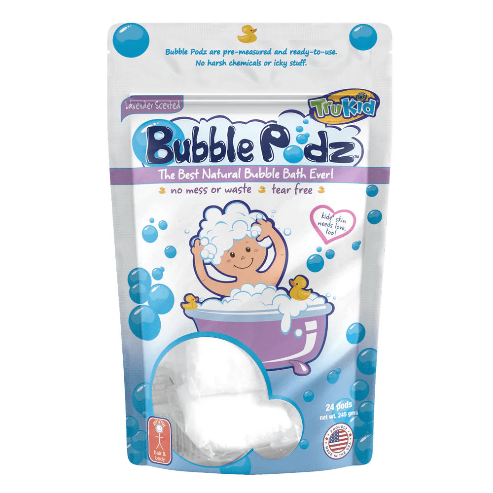 Trukid Bubble Podz, Sensitive Care (Eczema) Bubble Bath 60 Count