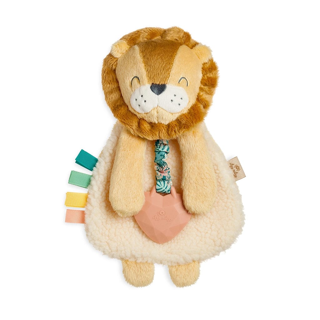 Buddy The Lion Itzy Friends Itzy Lovey™ Plush with Silicone Teether Toy