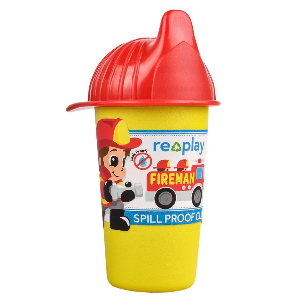 Re-Play Silicone Sippy Cups for Toddlers, 8 oz Kids No Spill Cup Christmas