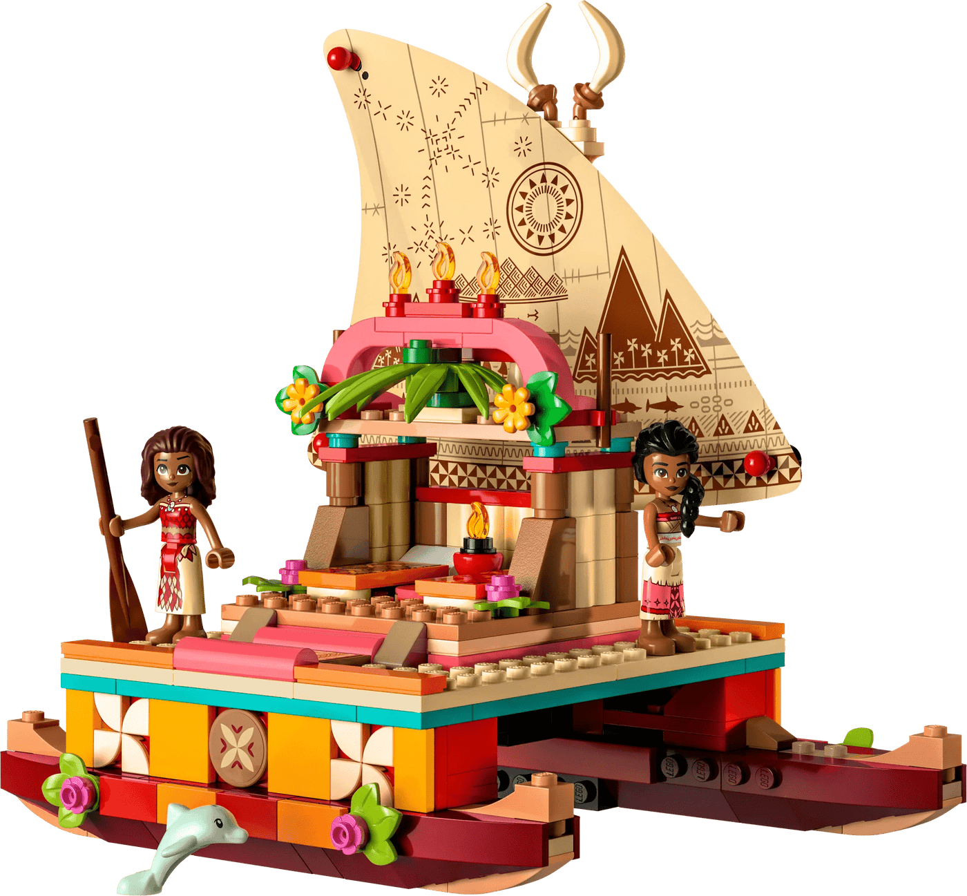 LEGO® Disney Moana's Wayfinding Boat Lego Lil Tulips