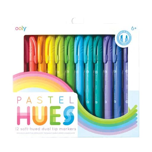 leeche Fruit Scented Markers Set 44 Pcs Filled Stationery with