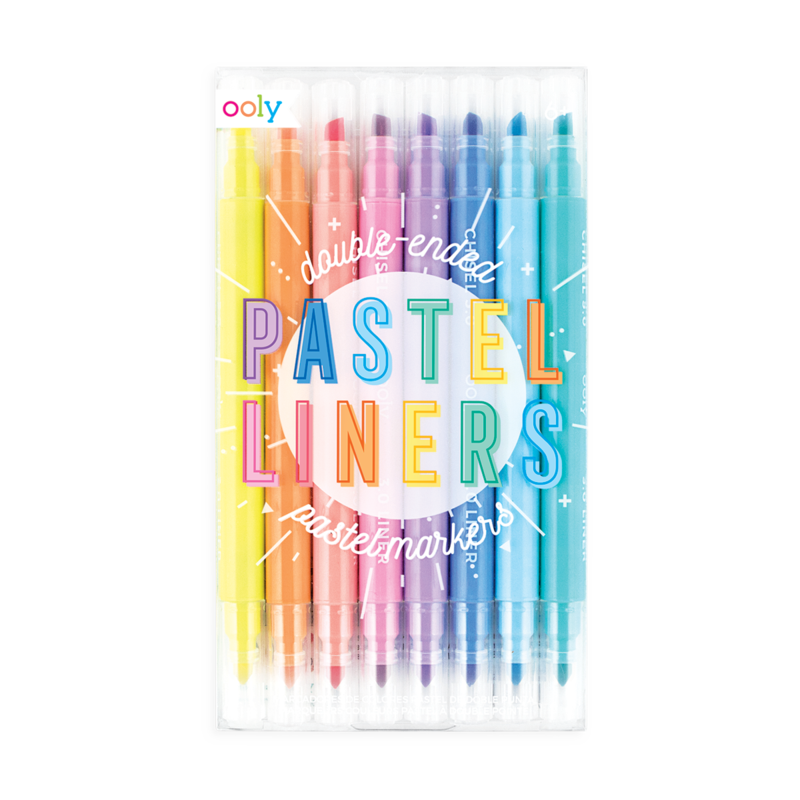 OOLY Rainbow Sparkle Glitter Markers – Little Crown Goods