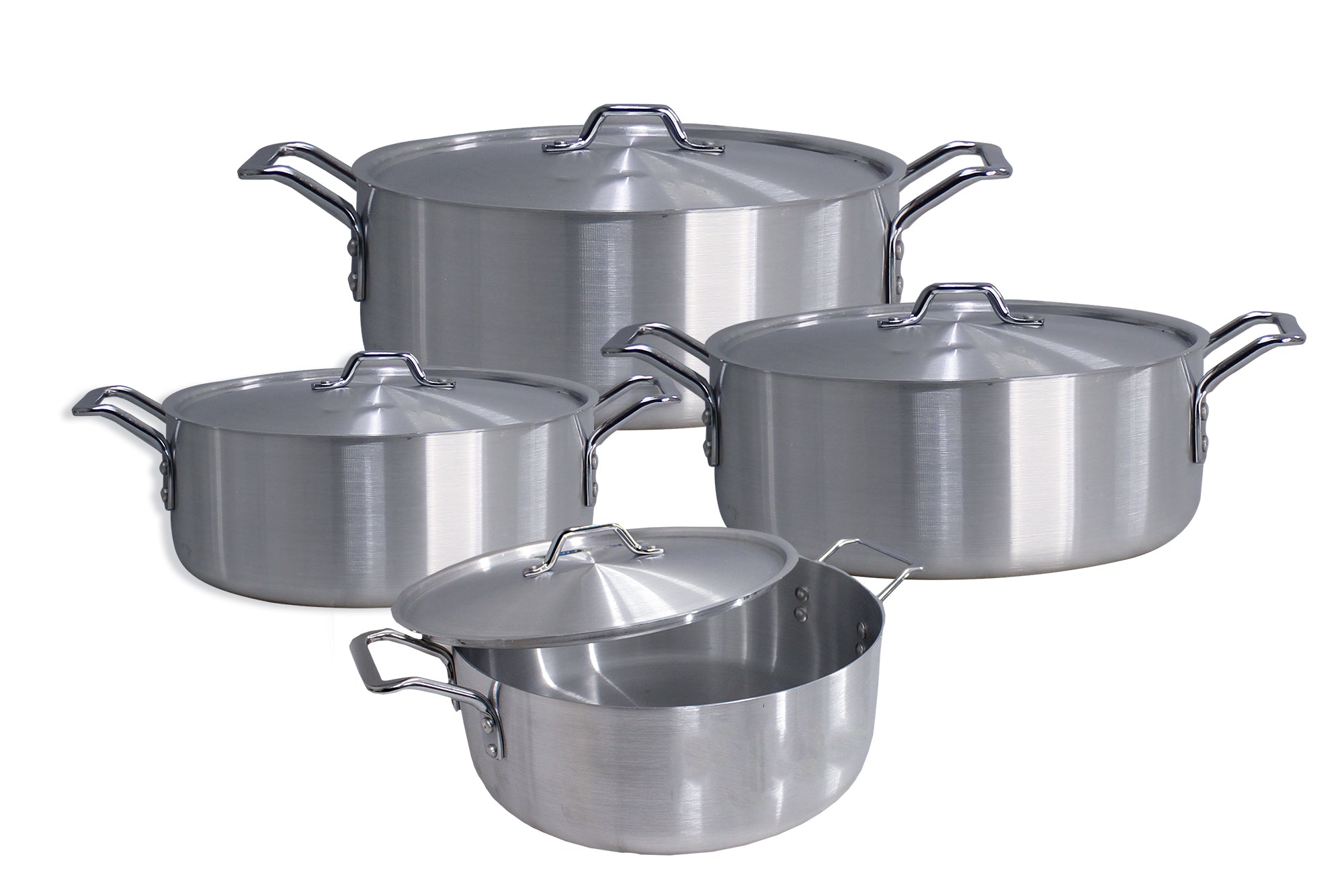 Sonex Big Aluminium Cooking Pot, Size # 10 - 40cm Diameter, 30 Ltr #53980