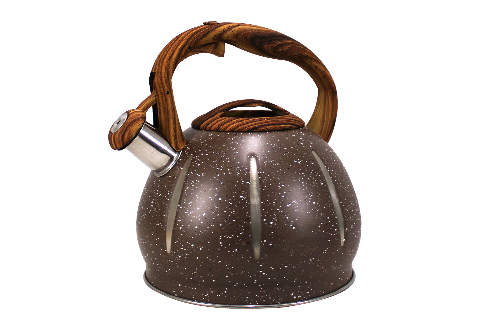 MegaChef 3L Stovetop Whistling Kettle - Copper