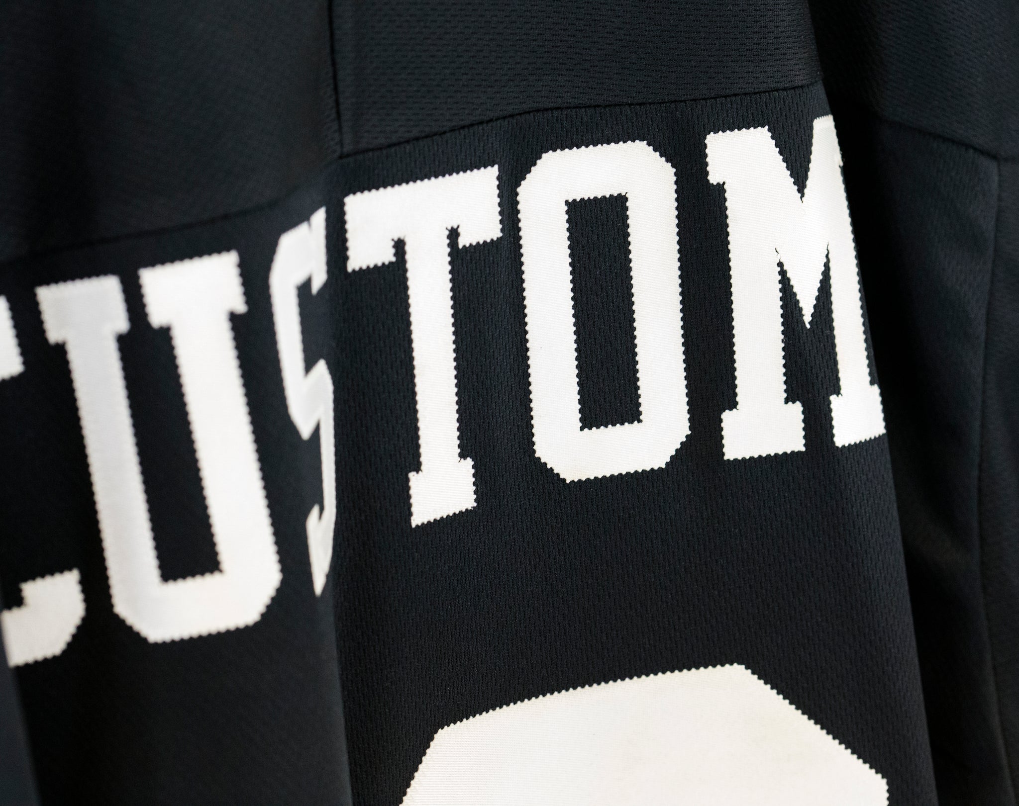 hockey jersey lettering