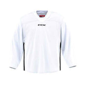 plain white hockey jersey