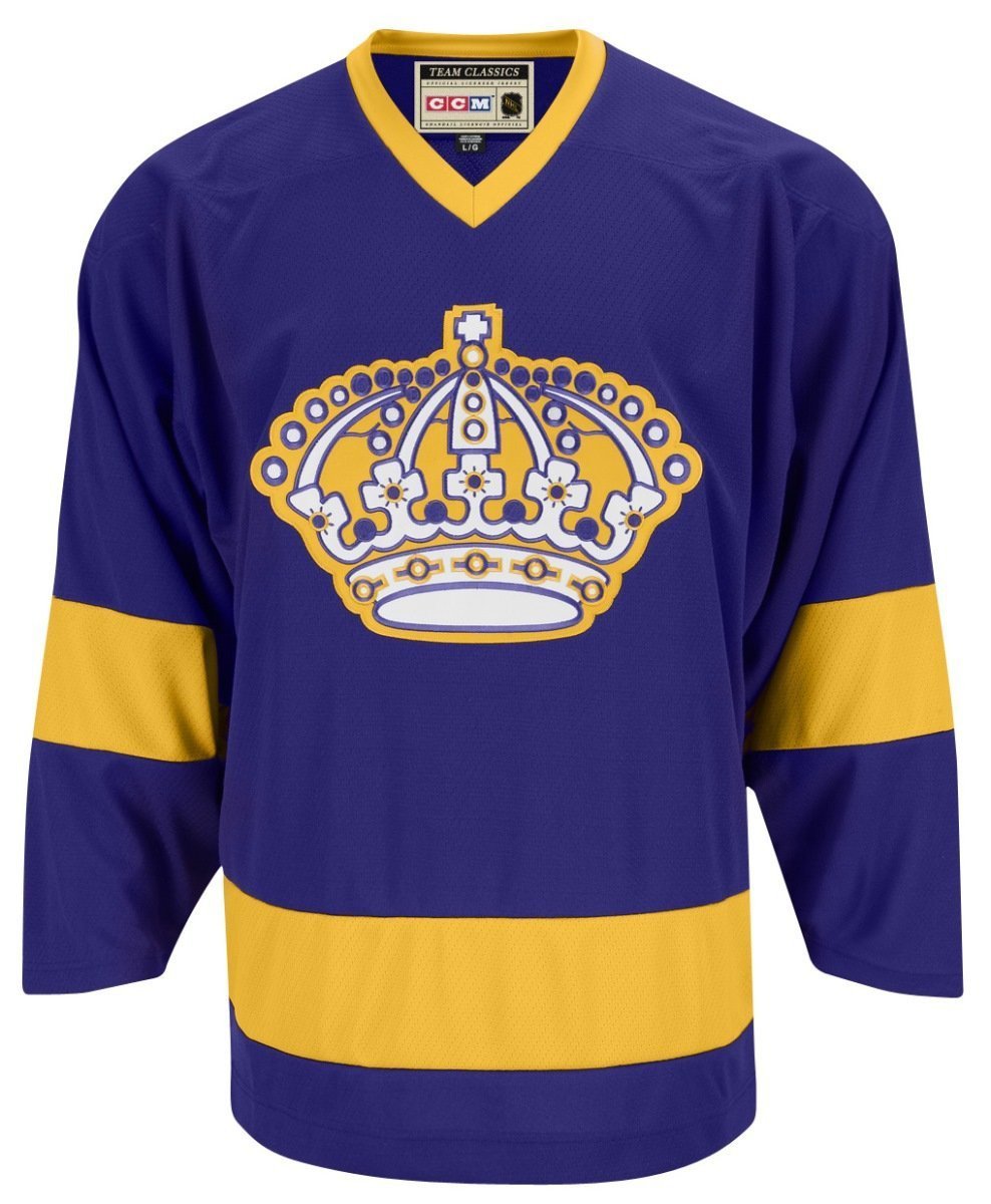 los angeles kings throwback jersey