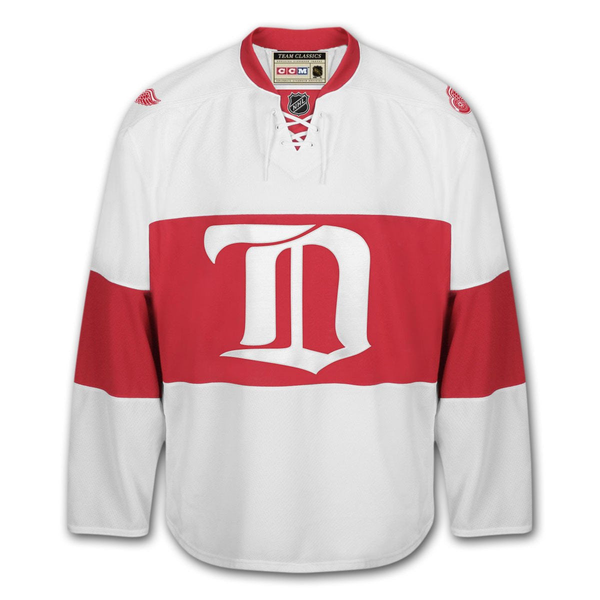 red wings classic jersey