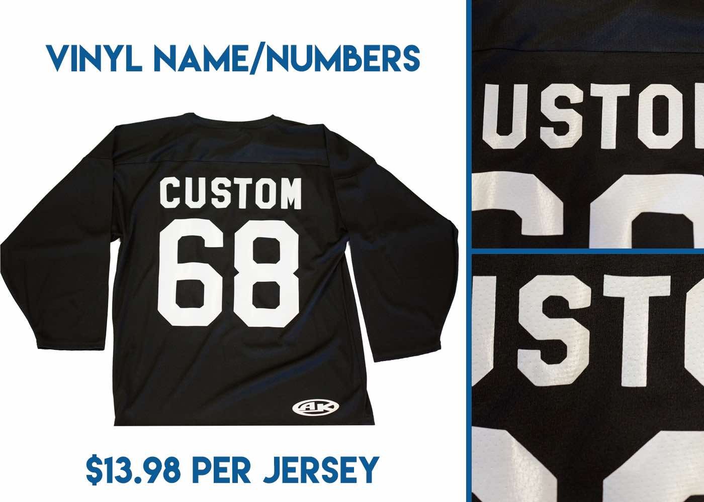 custom wild jersey