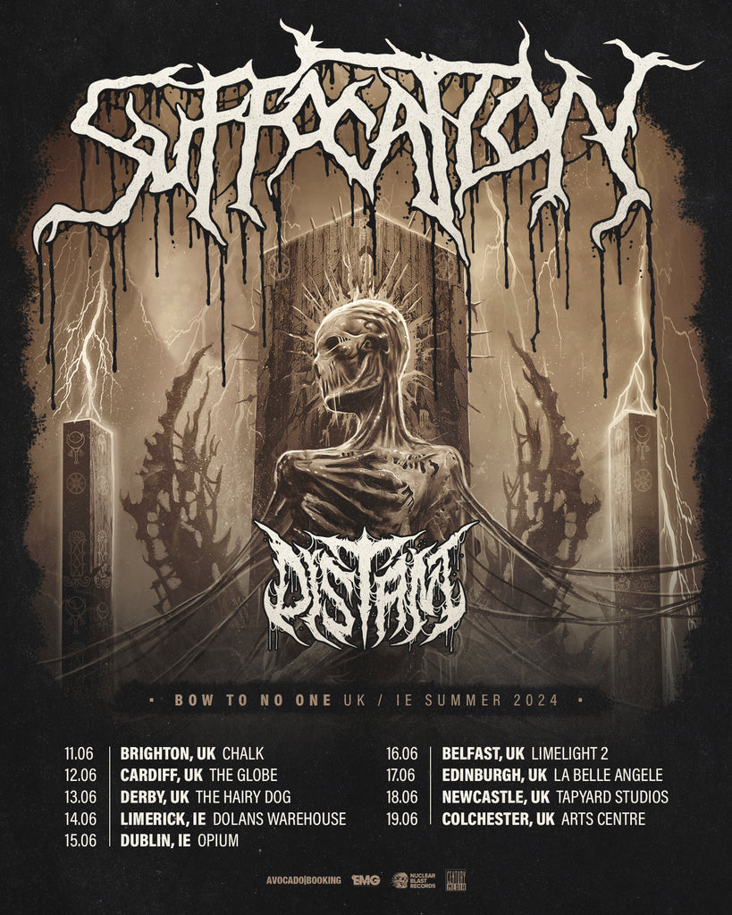 Suffocation UK Tour