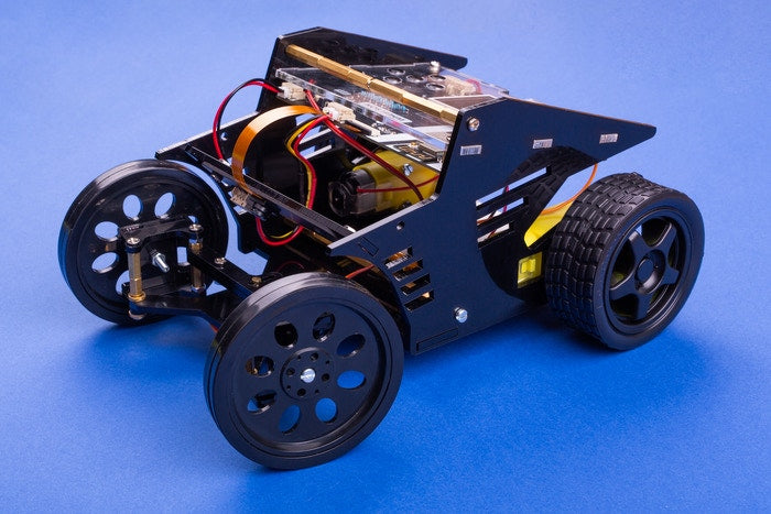 Here's what parts you'll get in STEM Box #3 for Wheelson - a DIY AI self-driving car