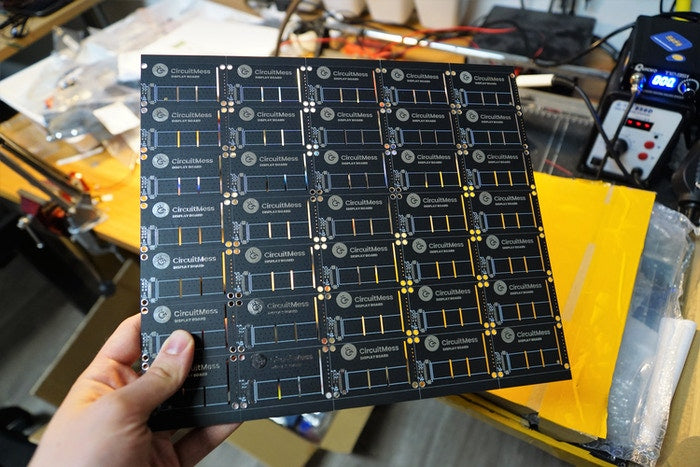 Circuit board assembly starts now!