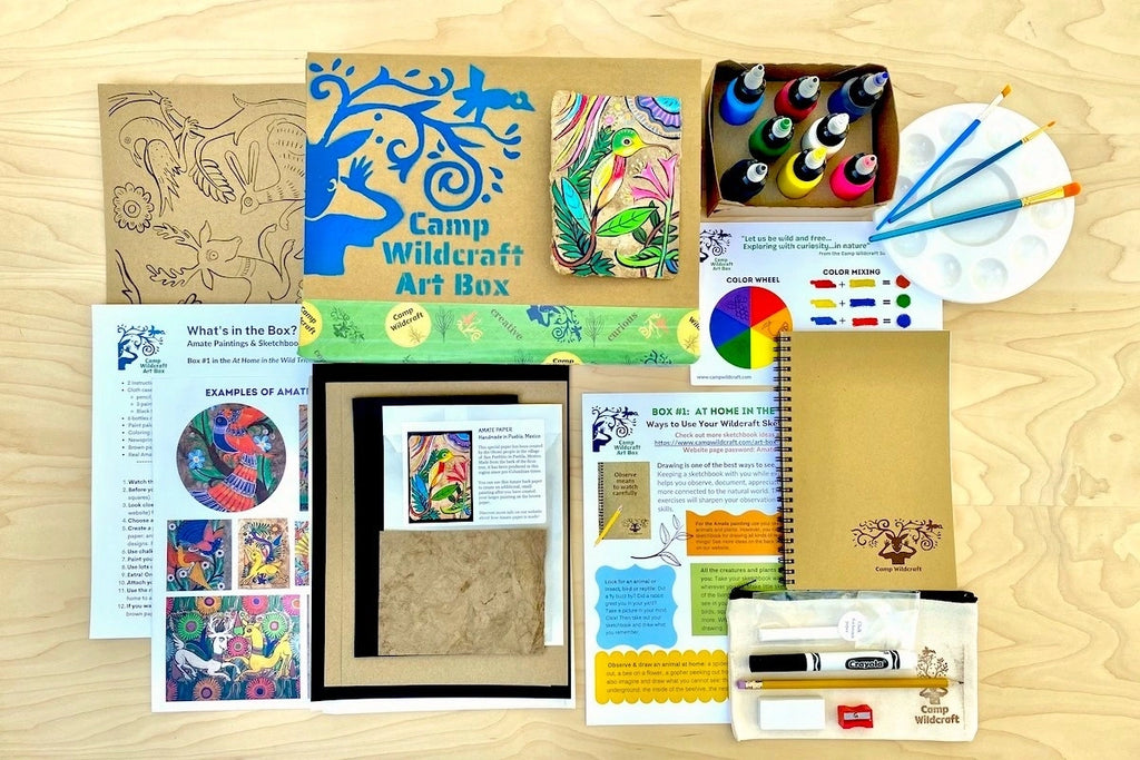 DIY birthday gifts for kids ideas - Wildcraft art box