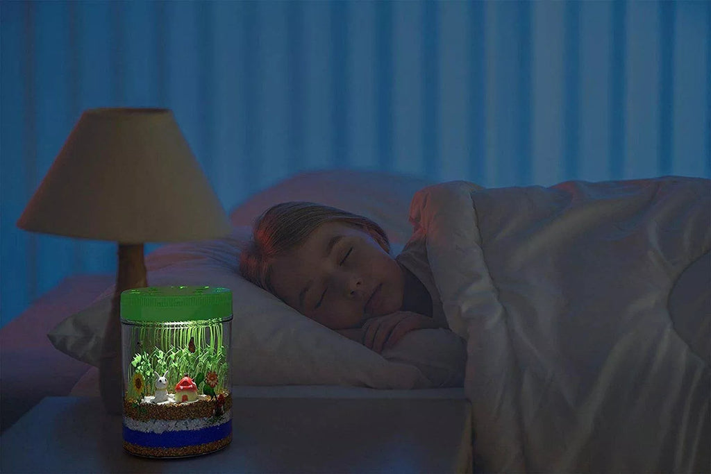 DIY light up terrarium for kids - educational toy for children