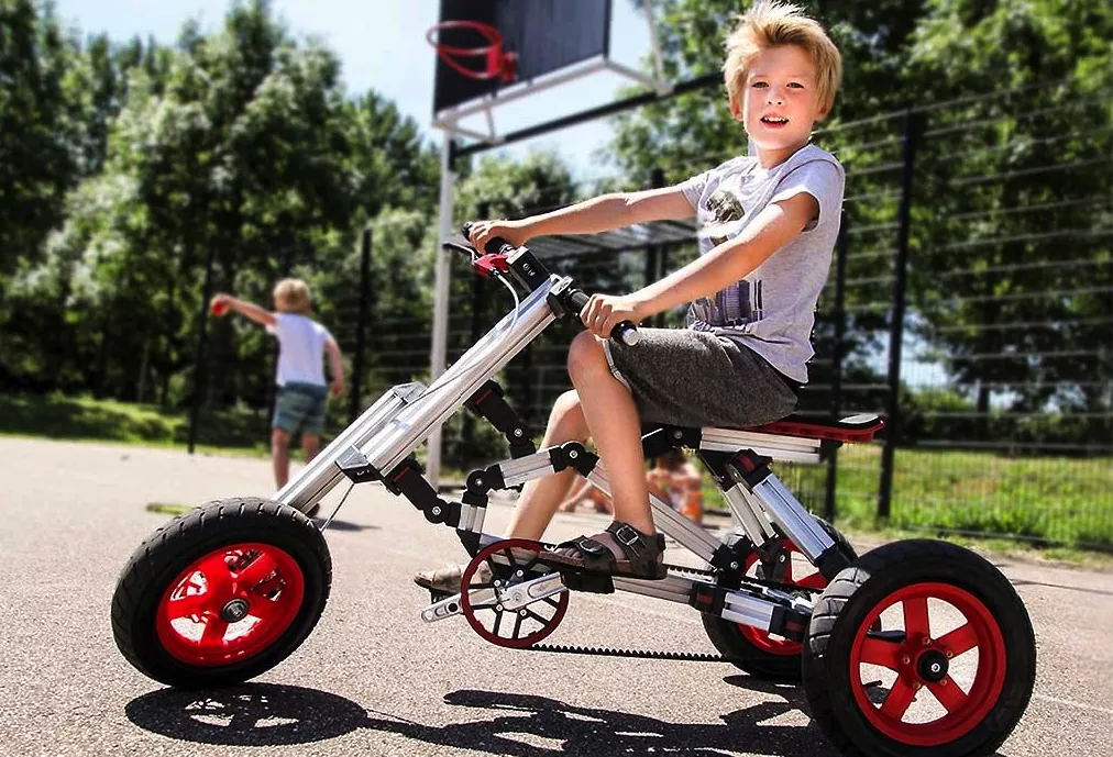 Infento educational electric bike for 9-year-old boys