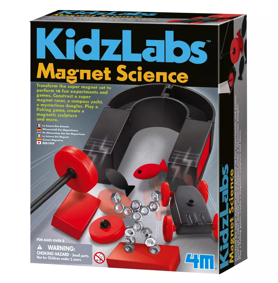 KidzLabz 4M magnet science kit for kids