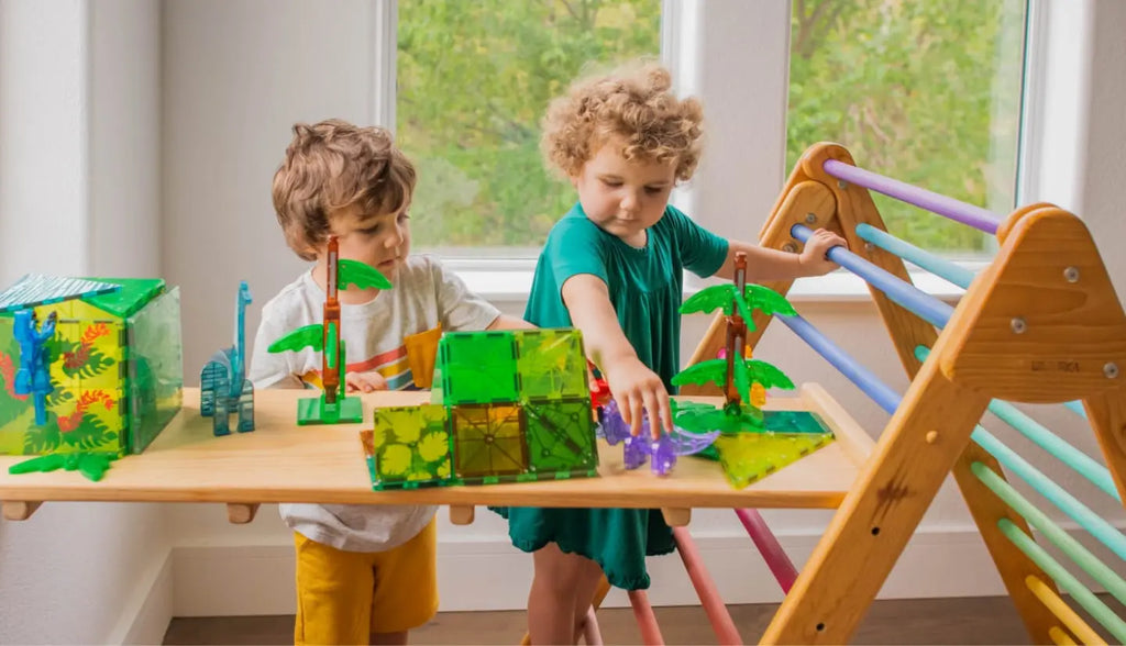 Magna-Tiles is an educational toy kit for kids of all ages
