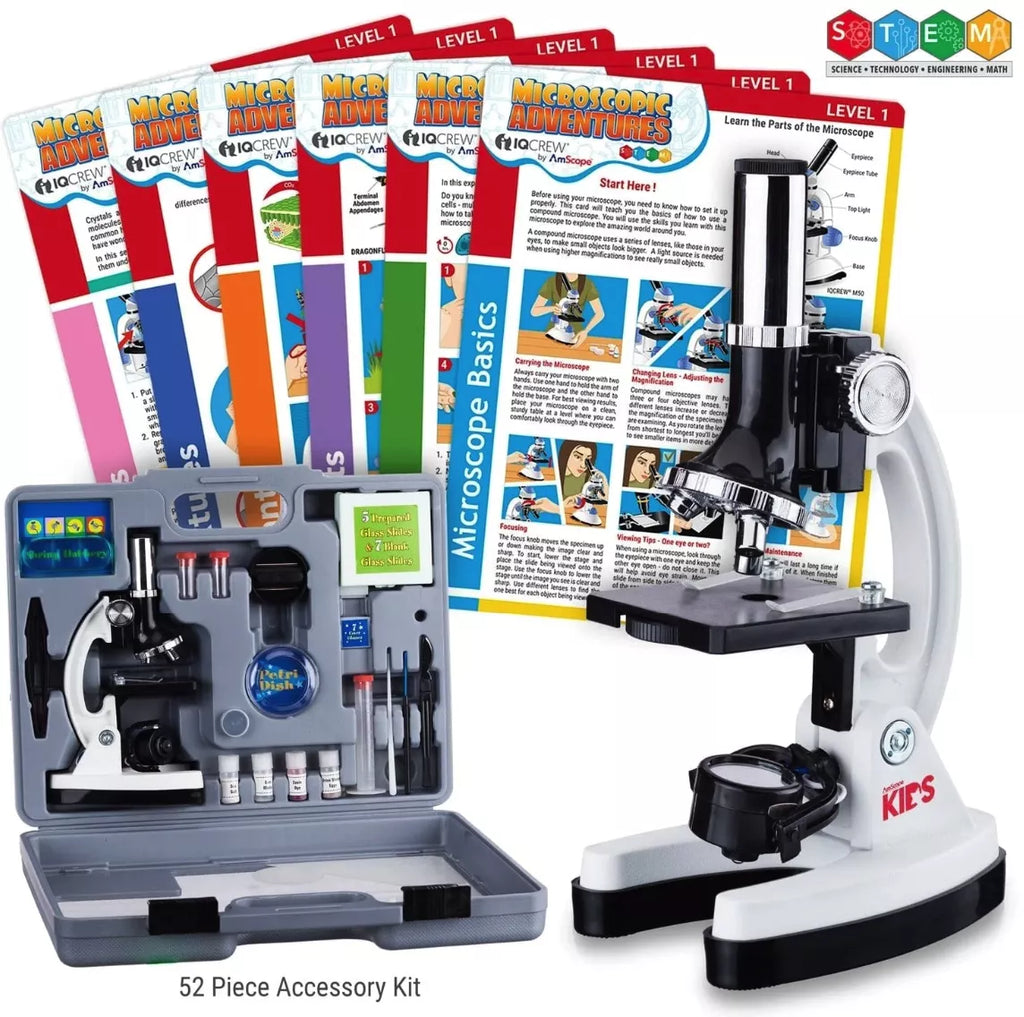 DIY microscope science kit for kids