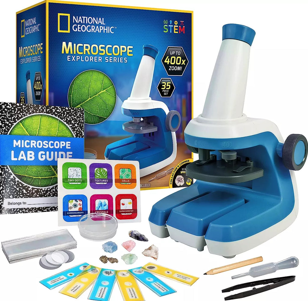 National Geographic's microscope kit