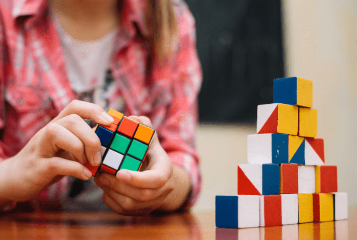 Problem-solving game for kids - The Rubik's Cube