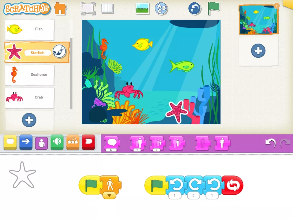 ScratchJr coding app for kids