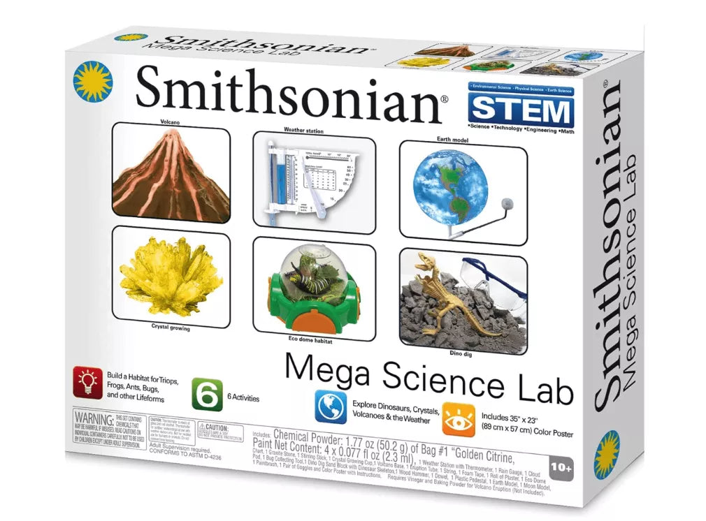 Smithsonian Mega Science Lab kit for kids