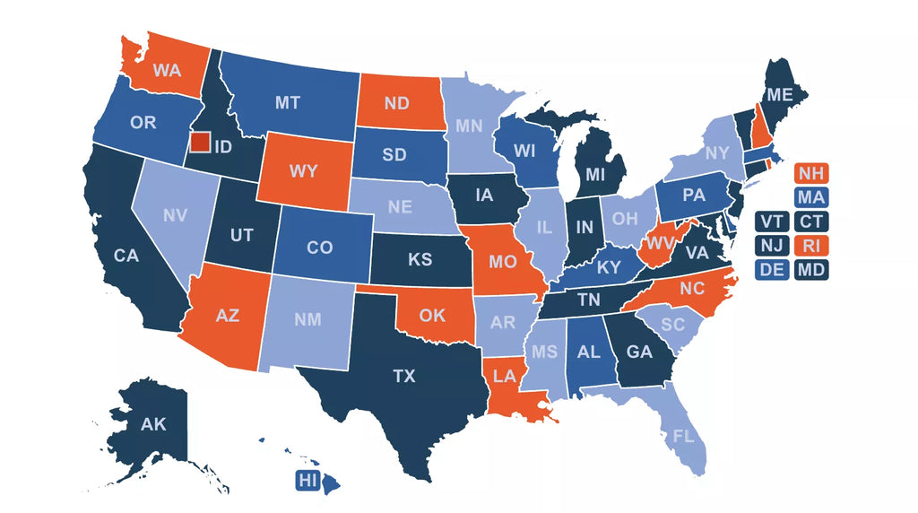 Find STEM grants in the US by map