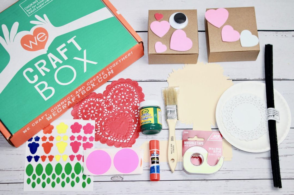 We Craft Box Monthly Subscription Box for Kids Ages 4-8 - New Crafting  Adventures Every Month - Toddler and Kid Creativity and Art Activities for  Two