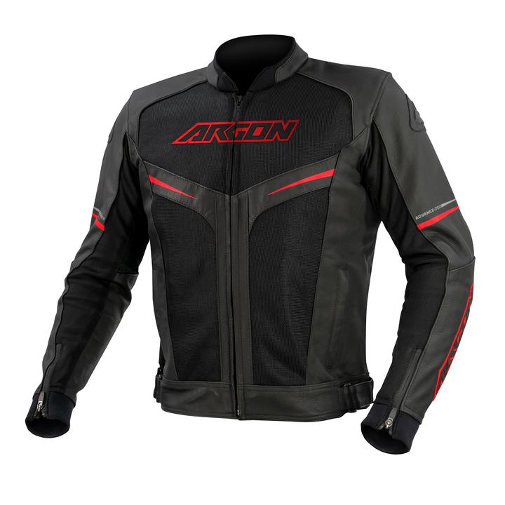 Argon Fusion Jacket Black Red