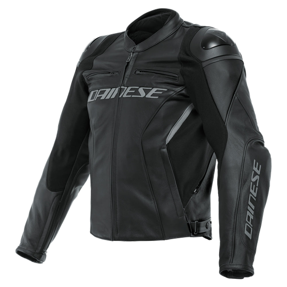 Dainese Racing 4 Leather Jacket Black