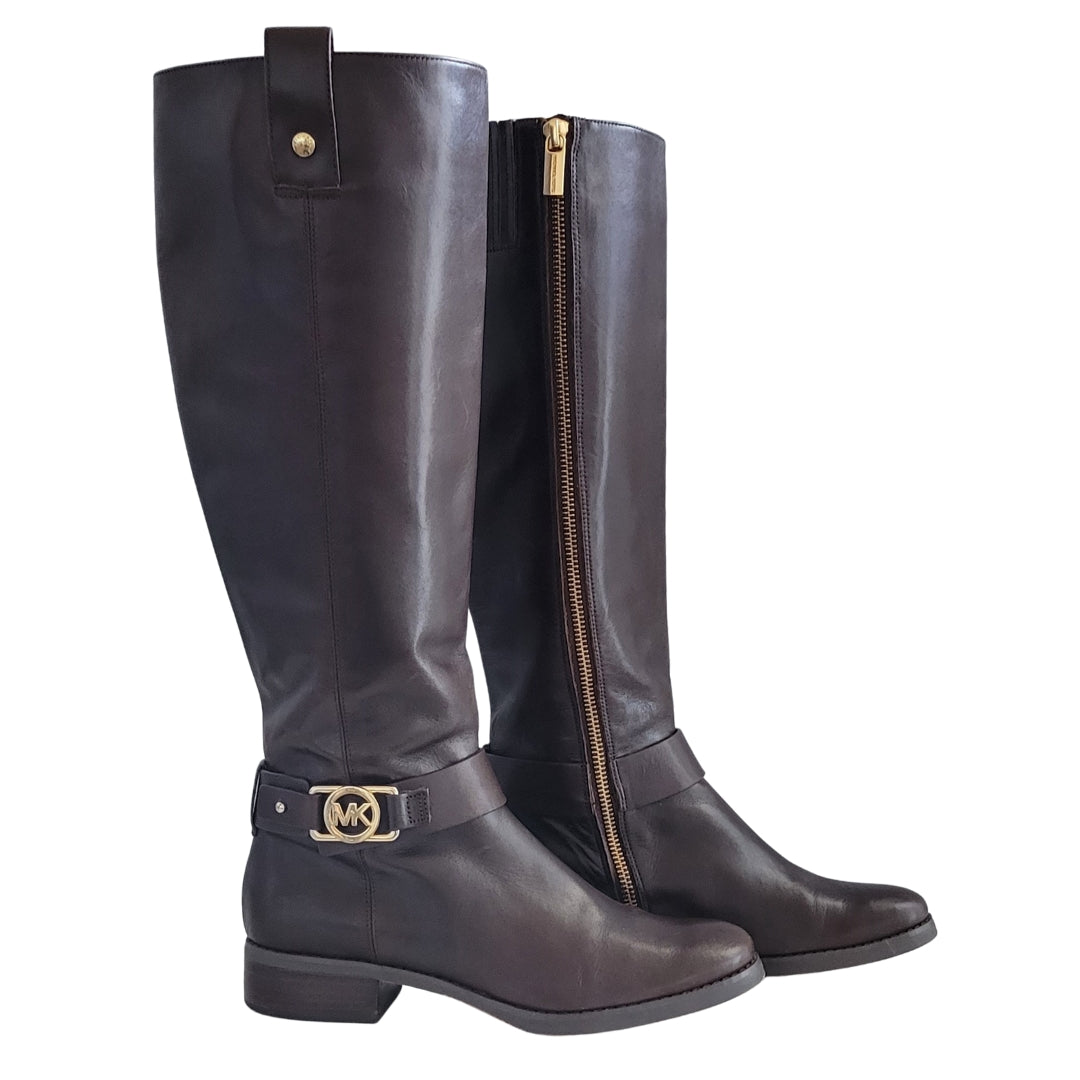 Michael Kors Charm Riding Boots – Fred & Lala's Finds