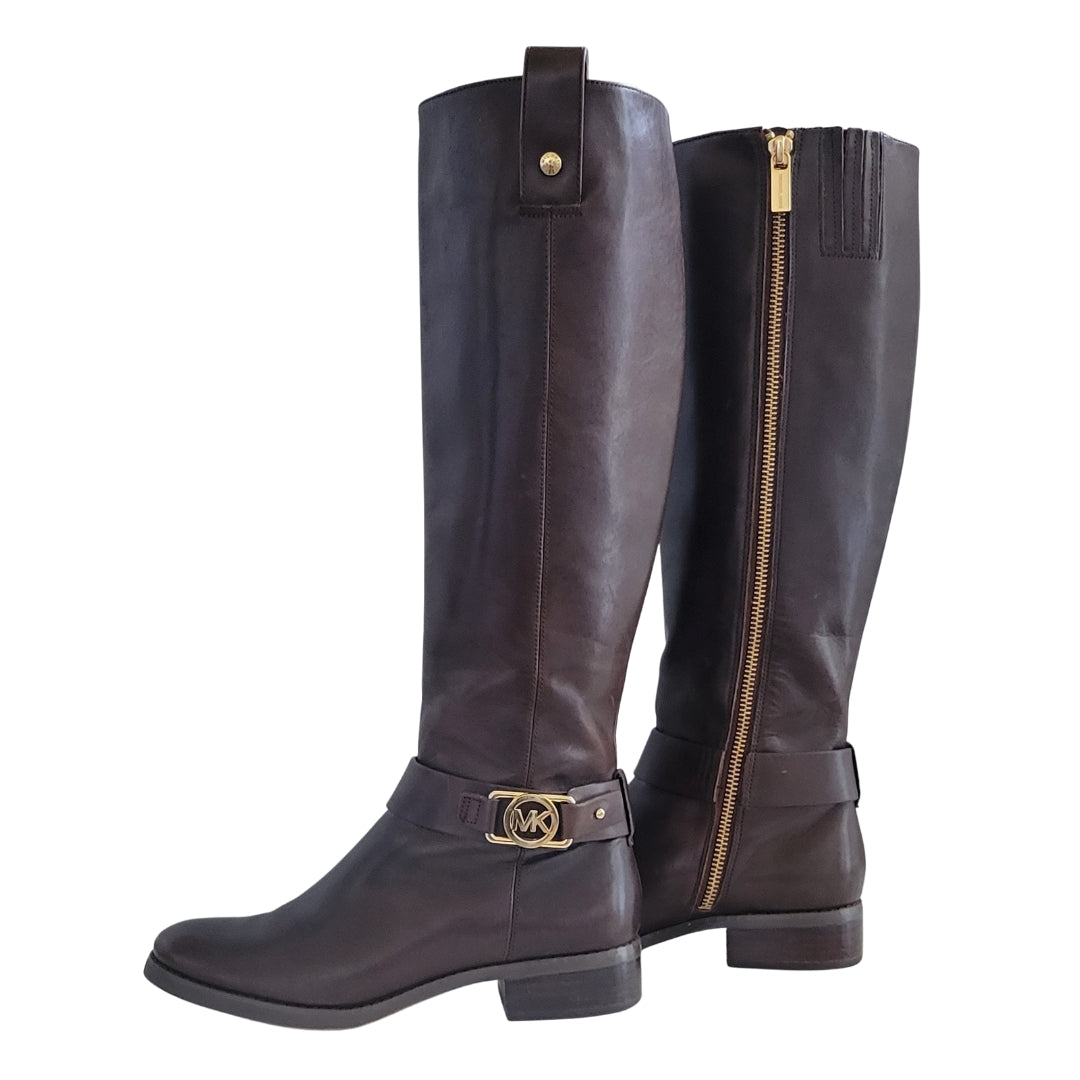 Michael Kors Charm Riding Boots – Fred & Lala's Finds