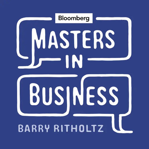 Bloomberg Masters in Business Barry Ritholtz Albert Wenger