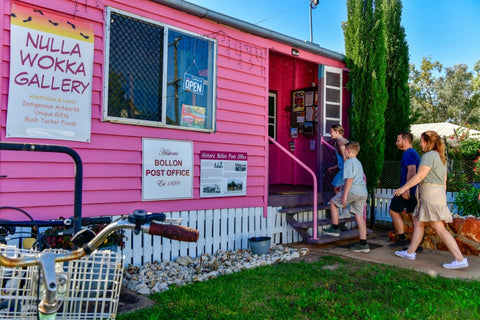 Exterior of Nullawokka First Nations Gallery