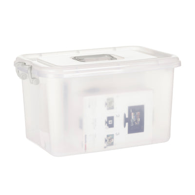 NOW & ZEN 110 Litre Large Plastic Container Multipurpose Stackable Storage  Box with Lid, Handles, & Wheels | Dimensions: (LxWxH): (70 x 51 x 45) CM 